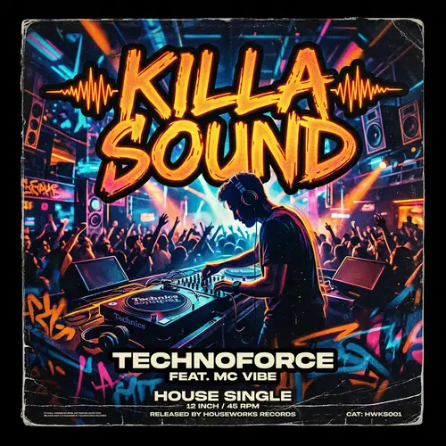Killa Sound - House Vinyl Album Single