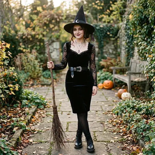 Sexy Witch Costume for Halloween Fun