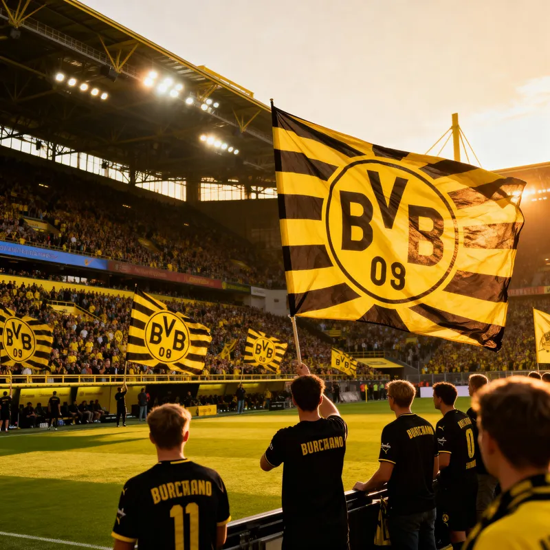 Exciting Football Stadium Atmosphere