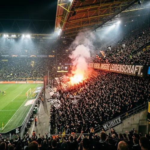 Exciting Football Stadium Atmosphere