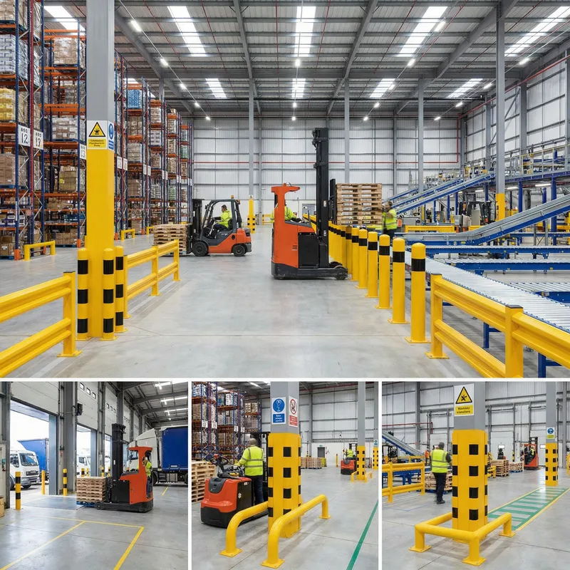 Efficient Logistics Warehouse Safety Features