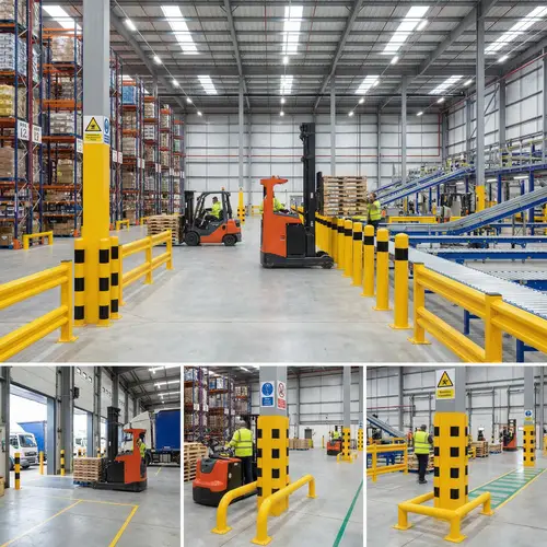 Efficient Logistics Warehouse Safety Features