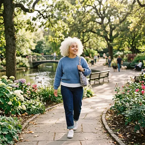Bichon Frise Transforms Into a Human