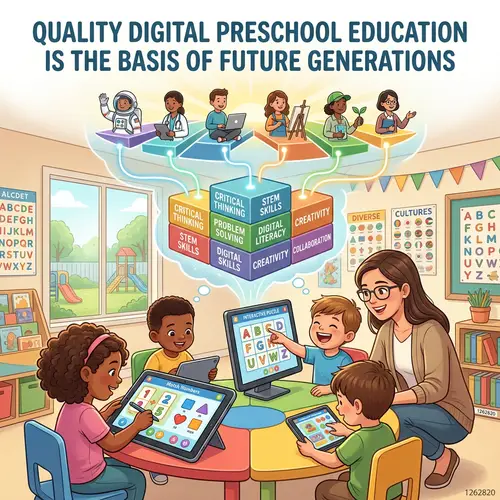 Quality Digital Preschool Education for Future Generations