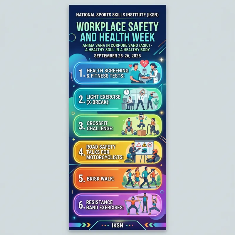 Workplace Safety & Health Week Banner Design