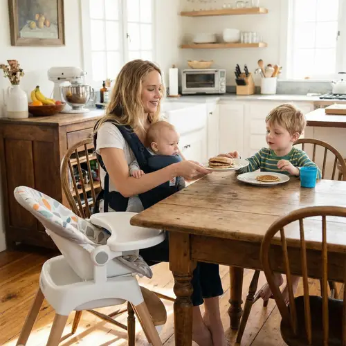 Jennifer Lawrence Breakfast with Her Two Sons