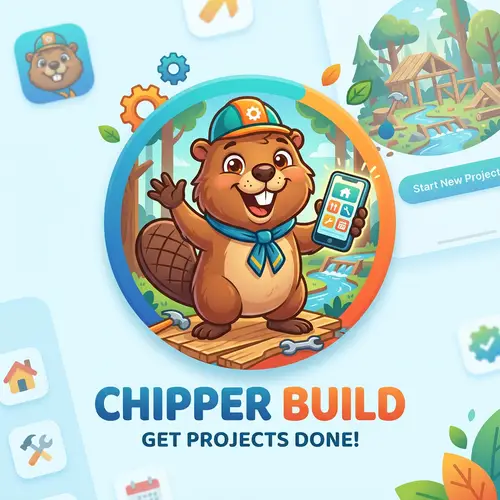 Beaver App Mascot: Fun and Engaging Design