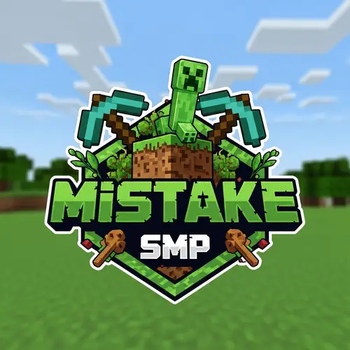 MisTake SMP Logo: Minecraft Mod Design