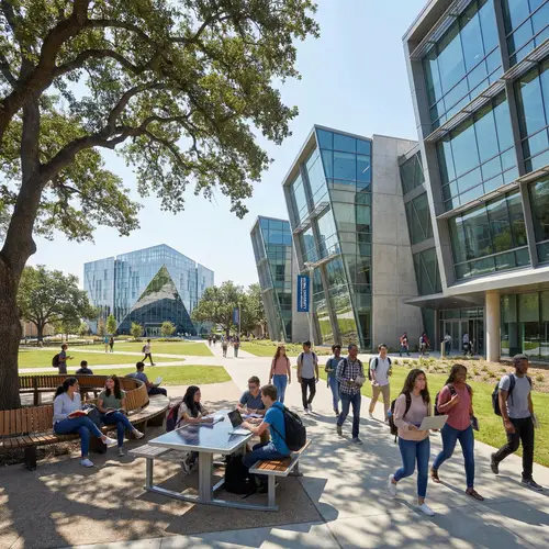 Modern University Campus: A Hub of Student Life