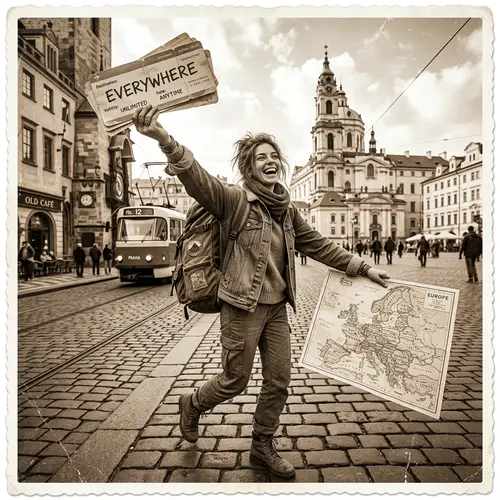 Explore Europe: Vintage Travel Adventures