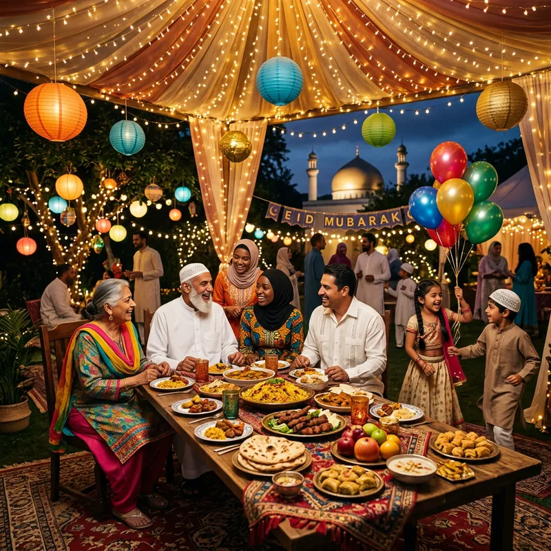 Eid ul Fitr Festive Gathering | Traditional Food & Laughter