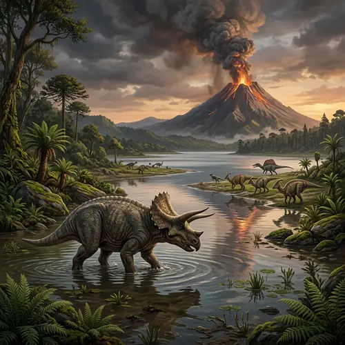 Dinosaurs and Volcanoes: A Prehistoric Adventure