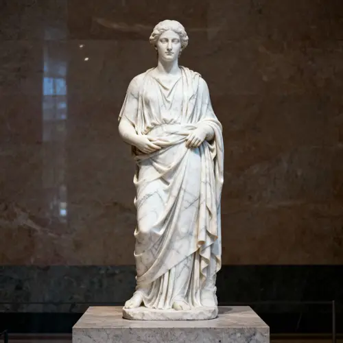 Stunning Marble Statue of [Uploaded Person]