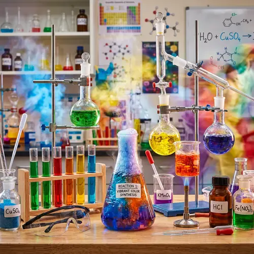 Vibrant Chemistry: Explore Colorful Reactions