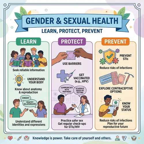 Gender and Sexual Health: Learn, Protect, Prevent