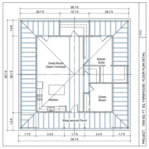 Modern Farmhouse Metal Home Design Guide | 1,500 sq ft