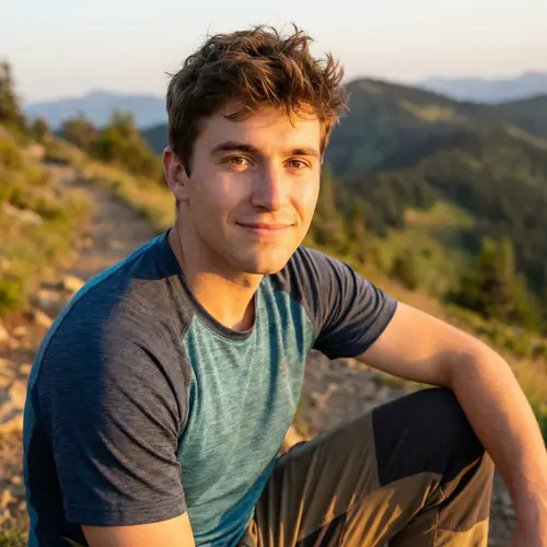 Stylish Young Man in His 20s