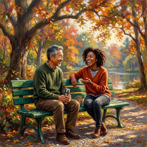 Soul Best Friend: Heartwarming Image of Deep Friendship