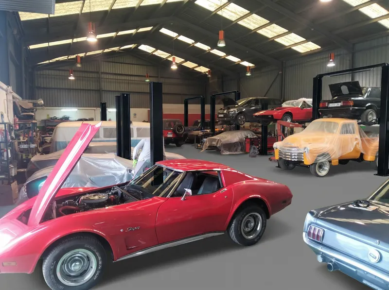 Black Elevators on Gray Flooring