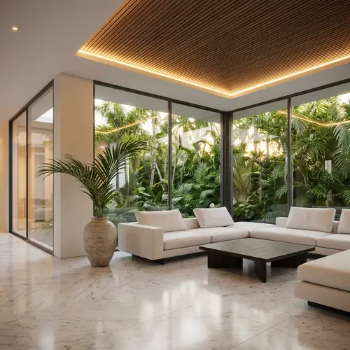 Ultra-Modern Living Room Cinematic Video