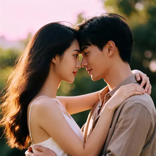 Passionate Couple: Boyfriend and Girlfriend