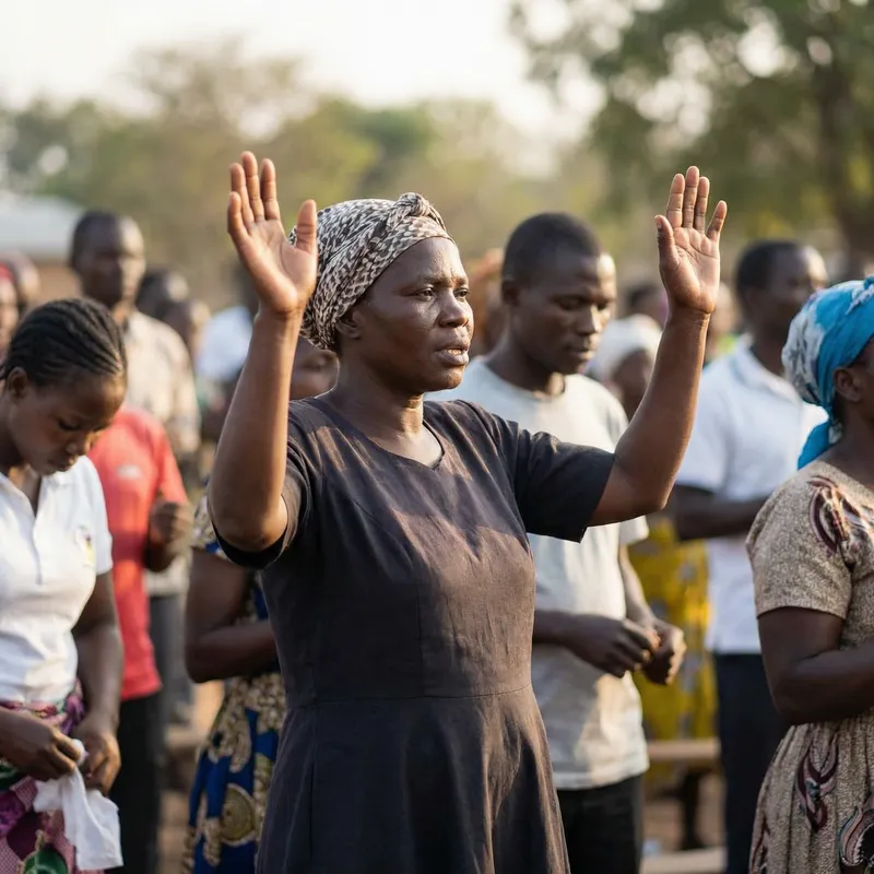 Black Hebrew Woman with Head Cover Black Hebrew Woman with Head Cover