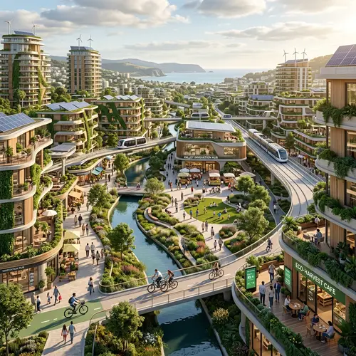 Realistic Futuristic Community Vision