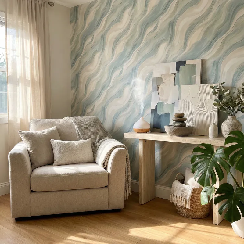 Therapist's Serene Sanctuary for Tranquil Healing