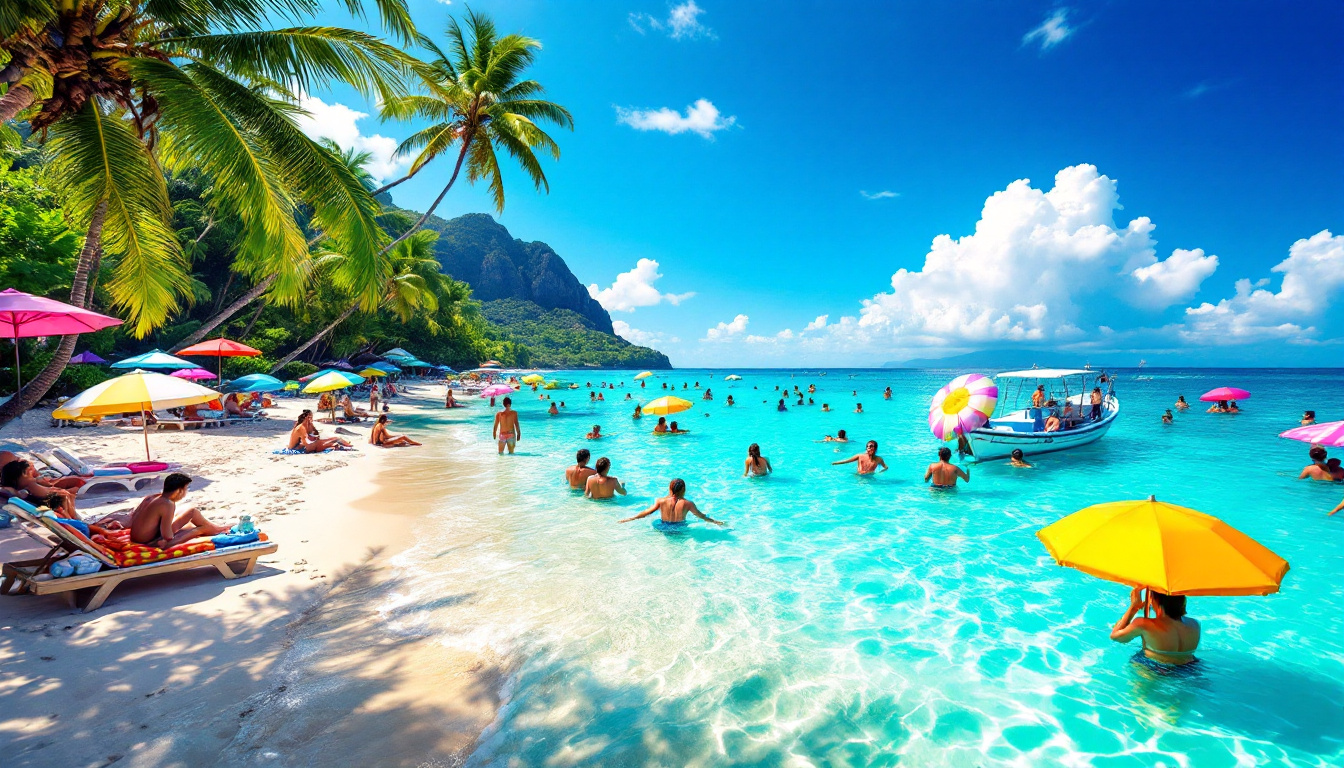 Tropical Paradise Beach in Thailand - Summer Vibes | AI Art ...