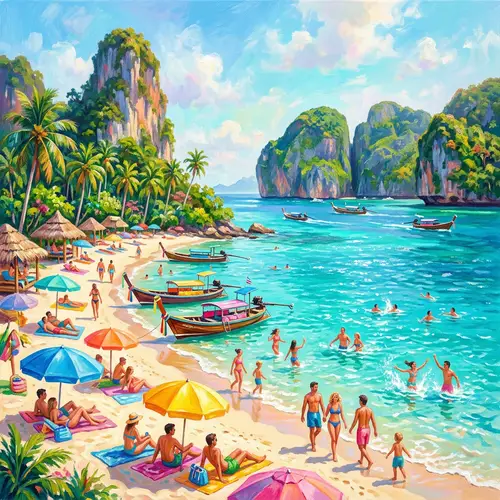 Tropical Paradise Beach in Thailand - Summer Vibes