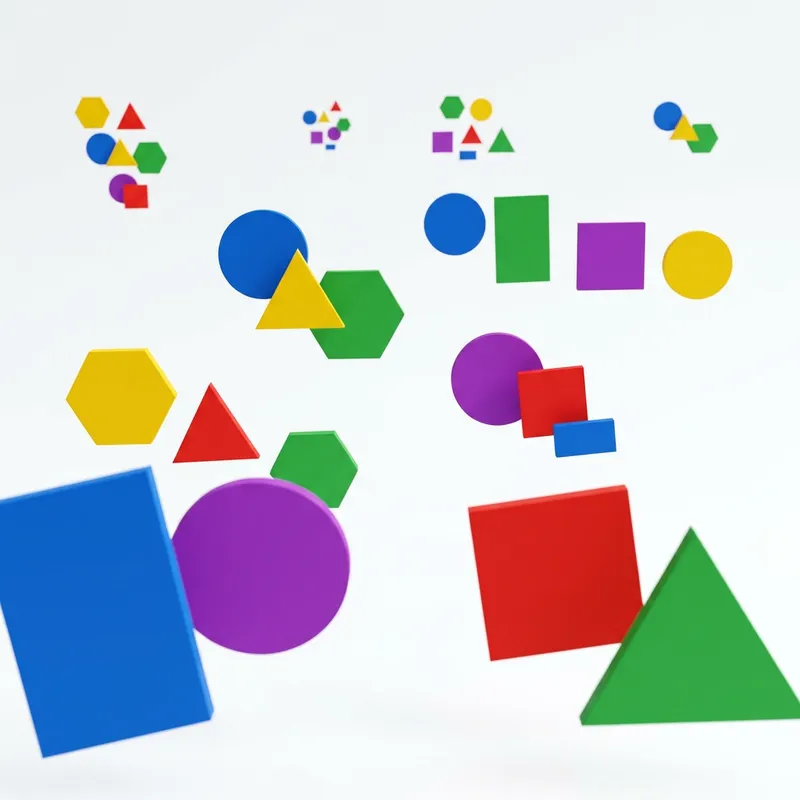 Geometric Shapes: Colorful and Engaging Designs Geometric Shapes: Colorful and Engaging Designs