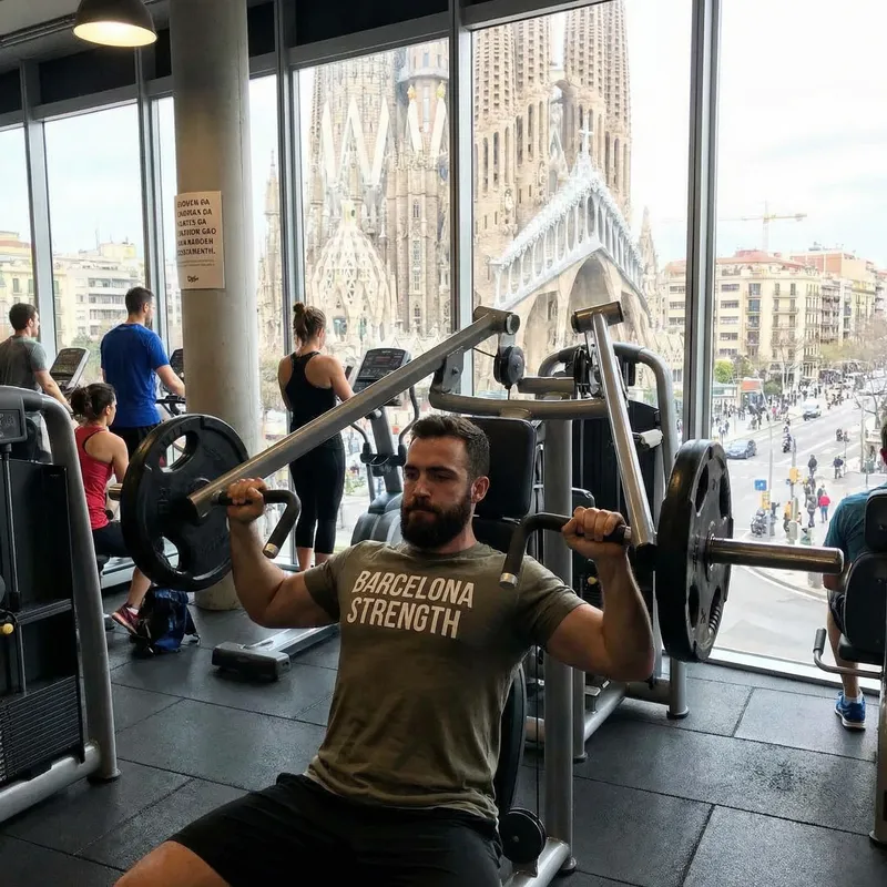 Gym Photography in Barcelona Gym Photography in Barcelona