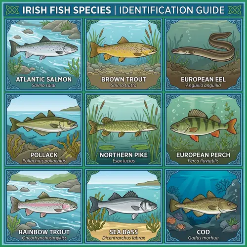 Irish Fish Species: Atlantic Salmon, Brown Trout, European Eel & More
