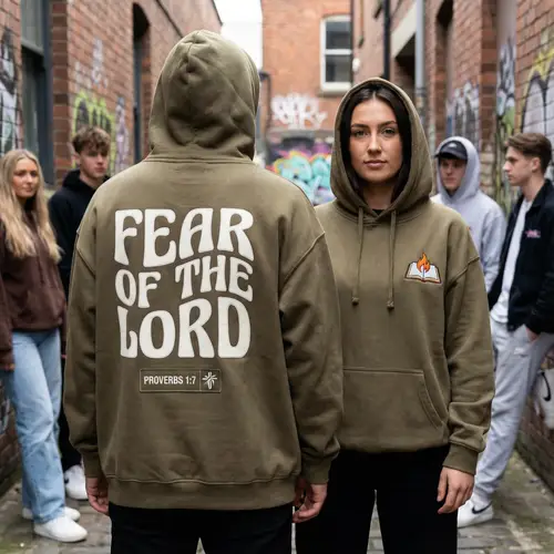 Trendy Christian Hoodie for Young Adults