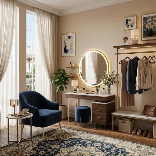 Sophisticated Dressing Room Design for Restaurants