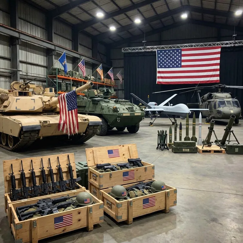 US Military Arsenal: From Small Arms to Tanks & Aircraft
