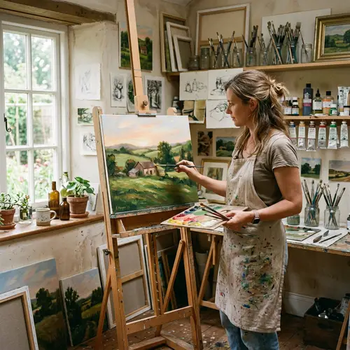 Beautiful Simple Paintings at Our Studio