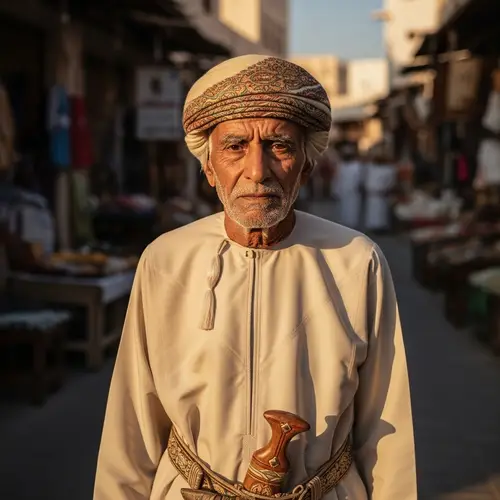 Omani Old Man – Wisdom of Generations