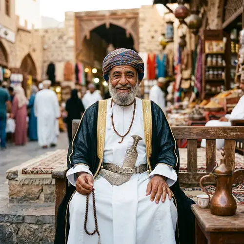 Omani Old Man – Wisdom of Generations