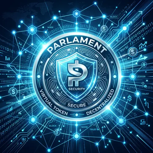 Parlament Virtual Crypto Token Design - Conceptual Illustration