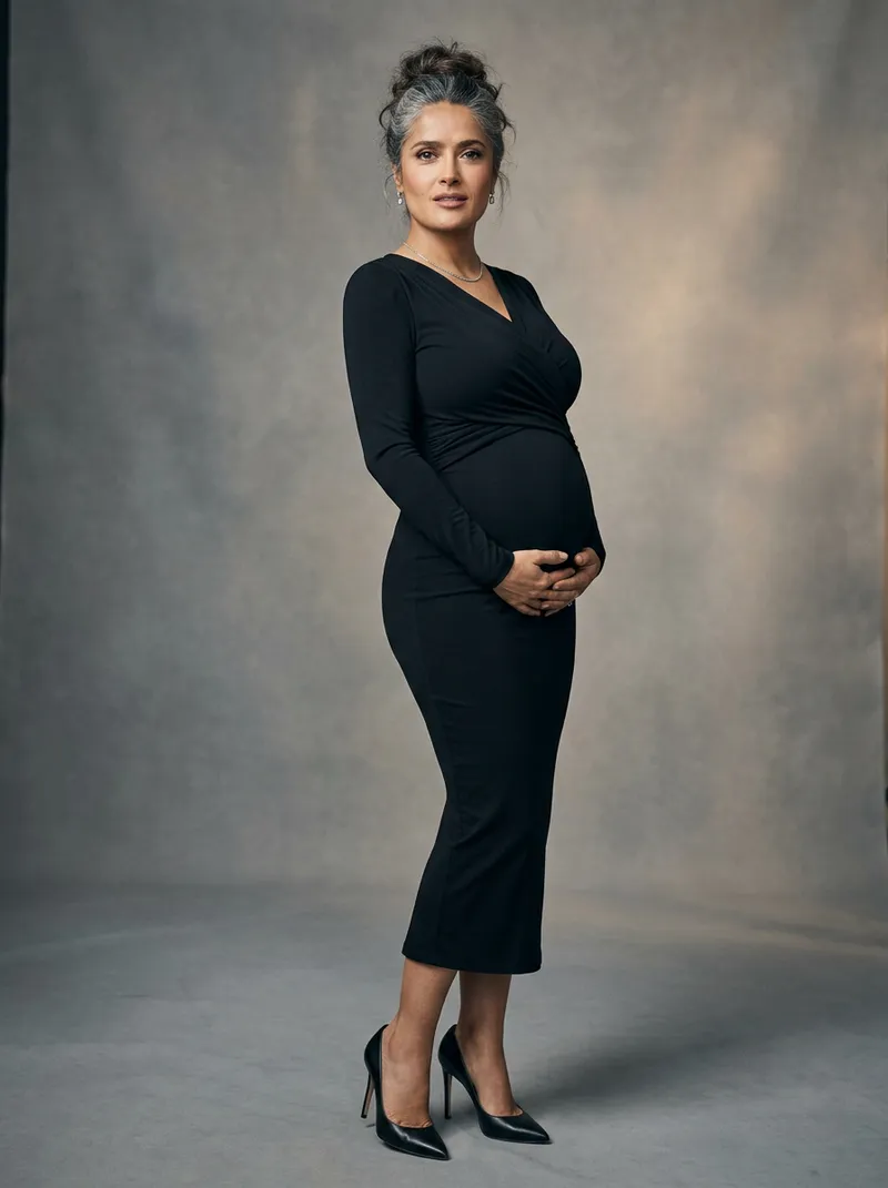 Elegant Implied Nude Photoshoot of Salma Hayek Elegant Implied Nude Photoshoot of Salma Hayek