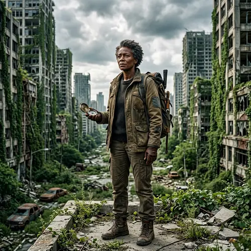 Last Person on Earth: Black Woman's Quest for Survival in Abandoned City