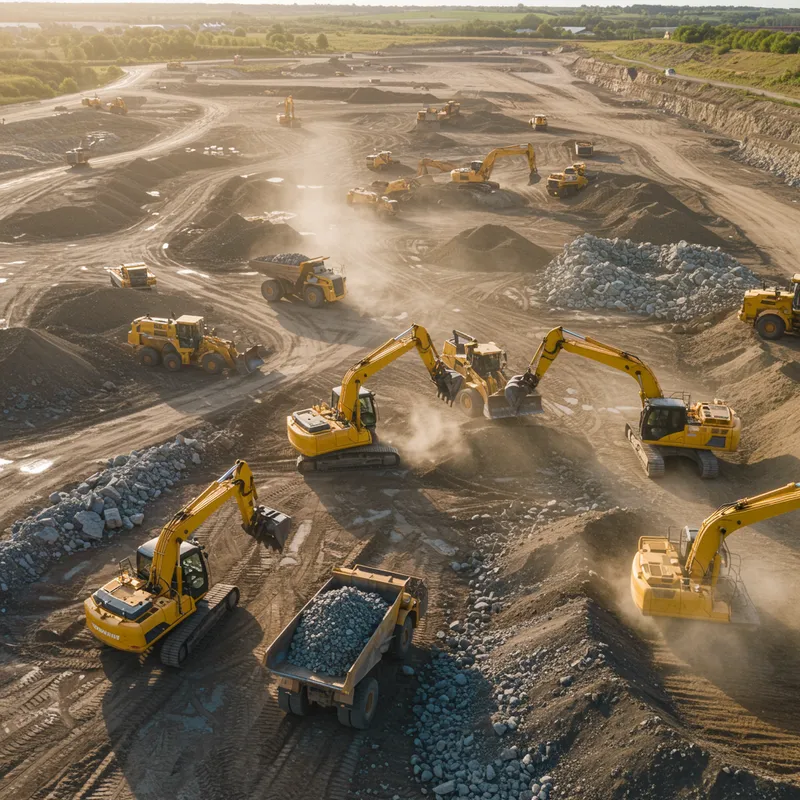 Civil Excavation Services: Bulldozers & Excavators