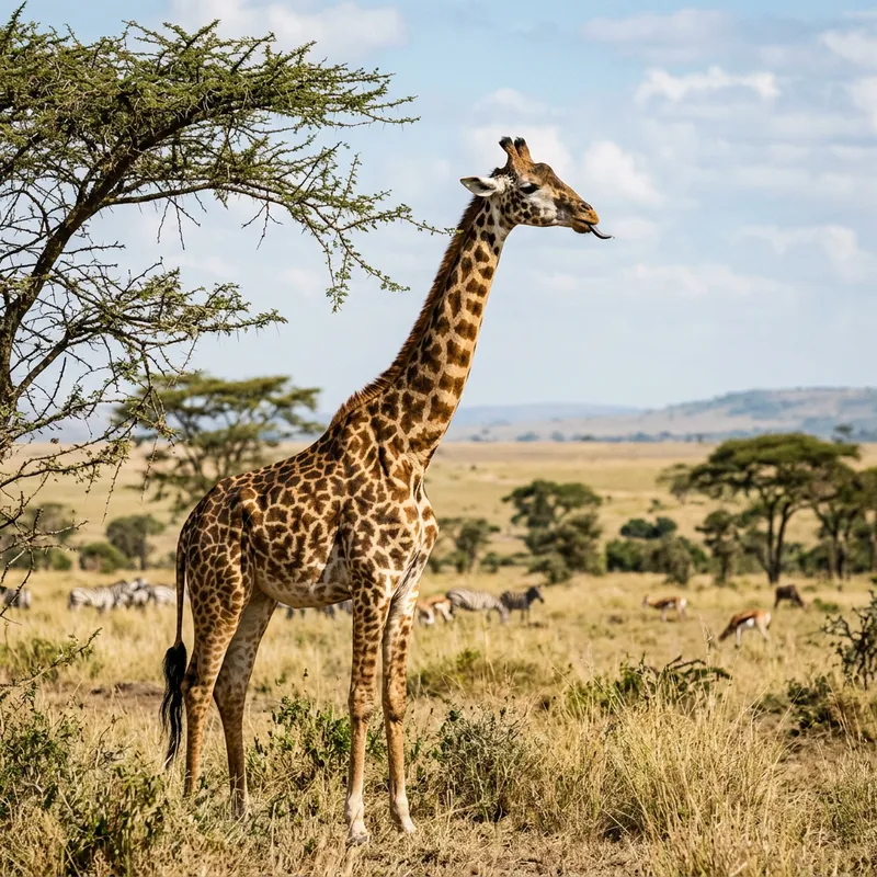 African Giraffe: Stunning 4K Wildlife Footage