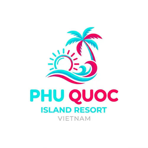 Phu Quoc Logo Design - Beach Resort Vibes