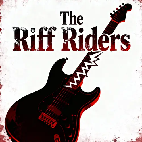 The Riff Riders Band Logo - Rock Music