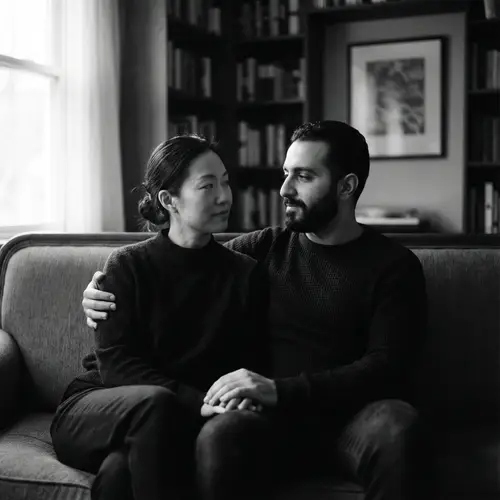 Serene and Intimate Black and White Boudoir Photography | Emotional Capture