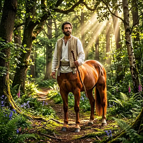 Mythological Creature: Human with Horse Legs