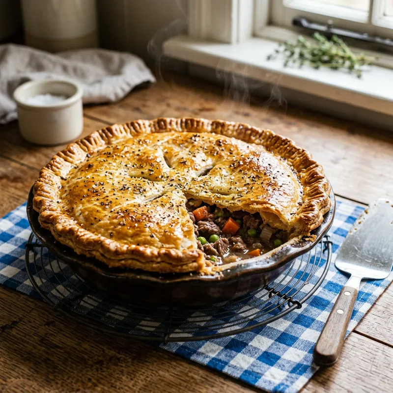 Homemade Beef Pie Recipe | Fresh and Delicious