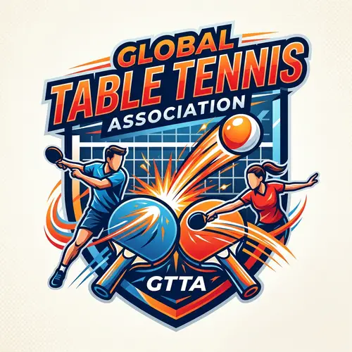 Dynamic Table Tennis Logo Design